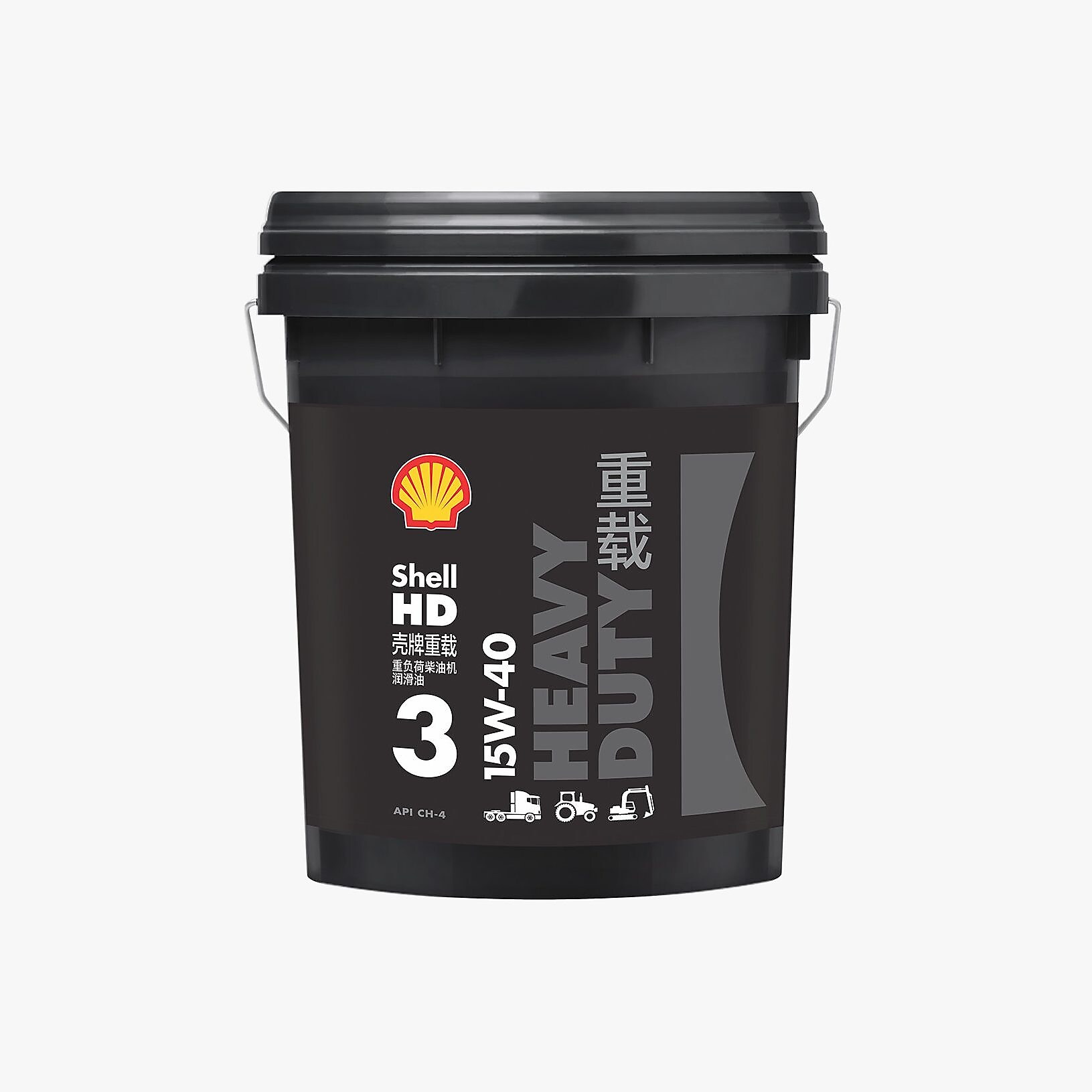开云重载HD3 15W-40 18升产品桶图